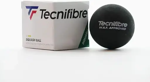 Tecnifibre  Double Yellow Dot Squash Ball