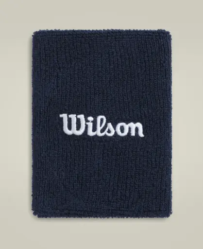 U WIDE TERRY WRISTBANDS NAVY
