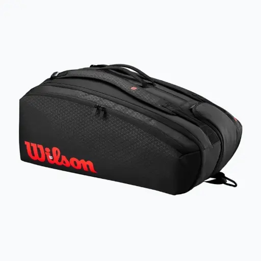 CLASH V3 15PK RACQUET BAG BLACK/Infrared