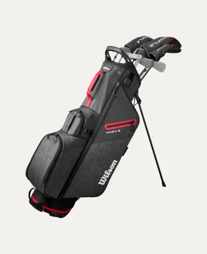 WILOSN PROFILE SET MEN RH STAND STD GOLF BAG