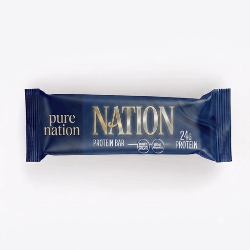 Pure Nation Protein Bar — Navy
