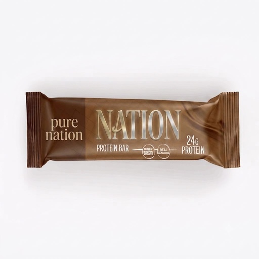Pure Nation Protein Bar — Brown